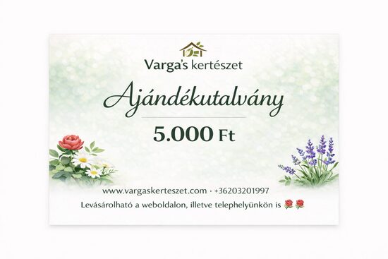 Ajandékutalvány 5000#